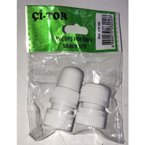 ÇİTOR PVC DUŞ HORTUMU SOMUN SETİ ÇTR-202