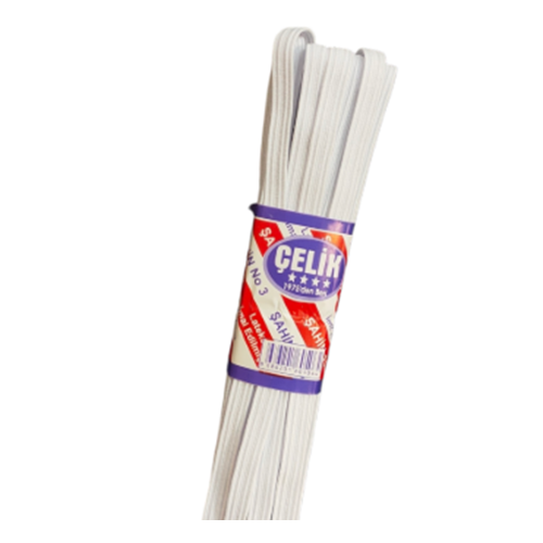 ÇELİK 3 NO YUVARLAK LASTİK *20