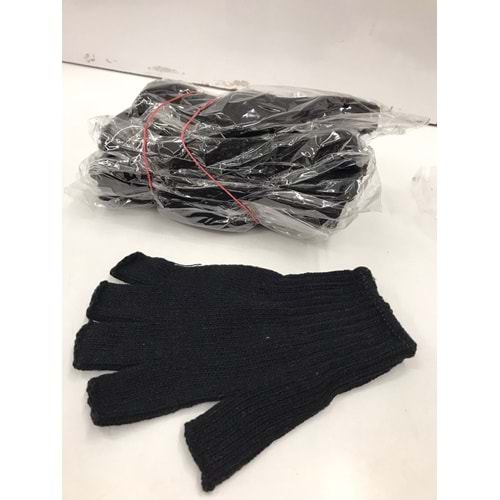 KESİK SİYAH ELDİVEN *6