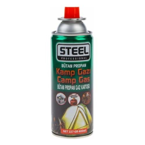 STEEL-FLAMİNGO KAMP GAZI 400 ML CK-7153 *48