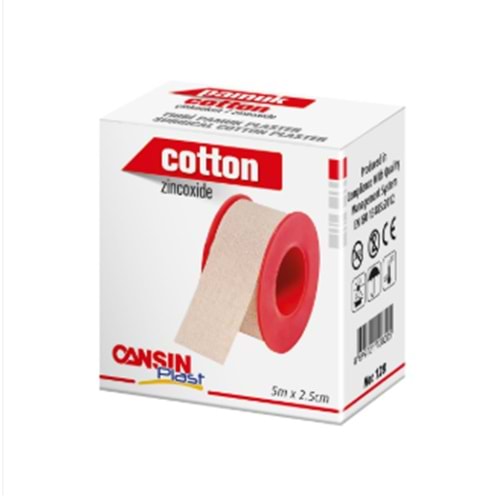 CANSIN PLAST BEZ FLASTER 5M*2.5CM NO:128