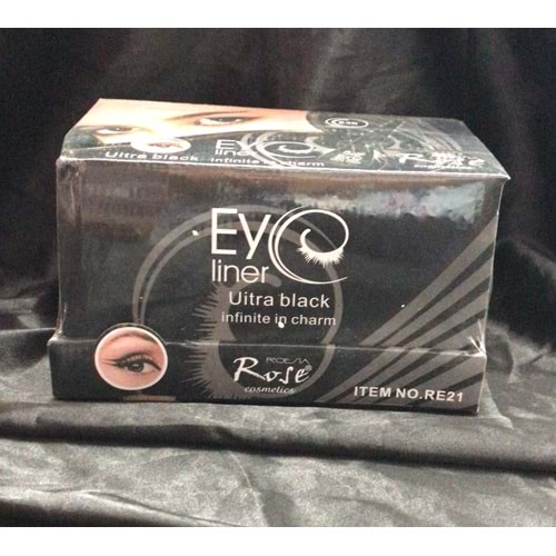 ROSE ULTRA BLACK EYELİNER RE21 *24