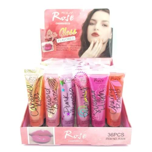 ROSE SİMLİ LİP GLOSS R304 *36