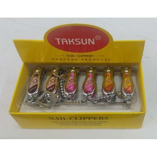 TAKSUN DESENLİ BEBEK TIRNAK MAKASI RM-617 *12