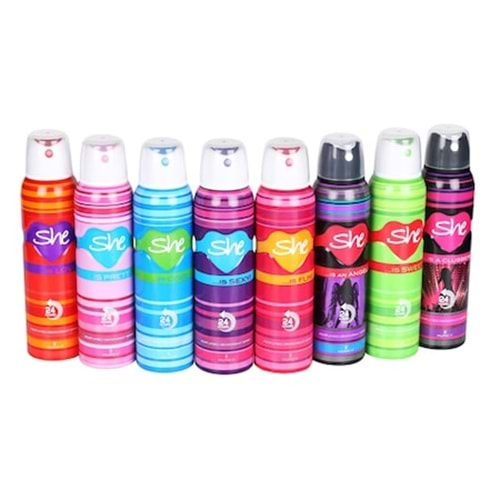 SHE İS FUN DEODORANT *12