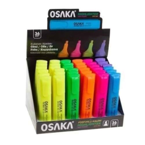 OSAKA FOSFORLU KALEM 36 LI OFK-36F *36