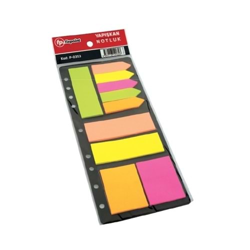 FİXPOİNT YAPIŞKANLI NOTLUK 10 LU P-0353 *48