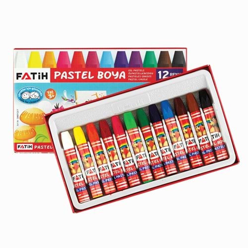 FATİH 12 Lİ PASTEL BOYA 0034 34012