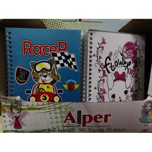 ALPER 1011 A6 SELEFONLU BLOKNOT *24