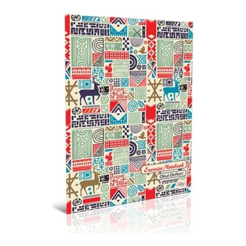 40/4 A4 PP KAPAK SPİRALLİ DEFTER *12 *10