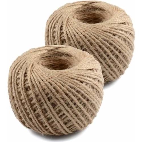 İPSAN JUT İP 100 GR NATURAL YUMAK *10
