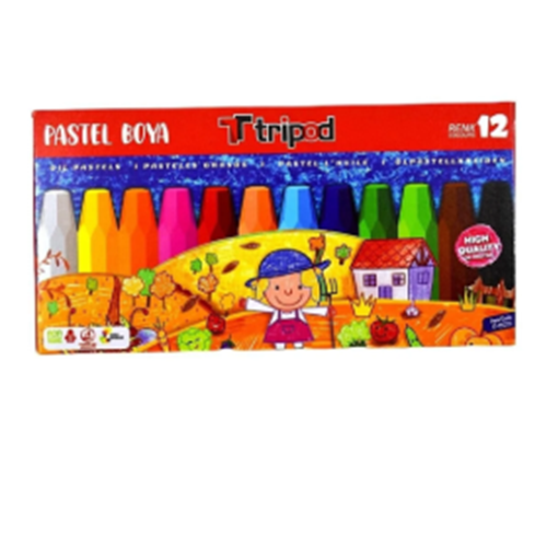TRİPOD PASTEL BOYA 12 Lİ P-8021 *12