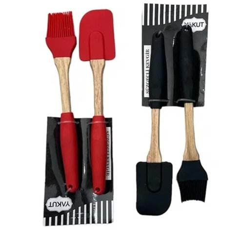 YAKUT SİLİKON-SPATULA FIRÇA SET 11373 *36