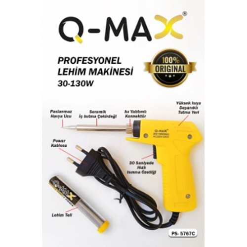 Q-MAX LEHİM MAKİNESİ 130 W PS-5767C