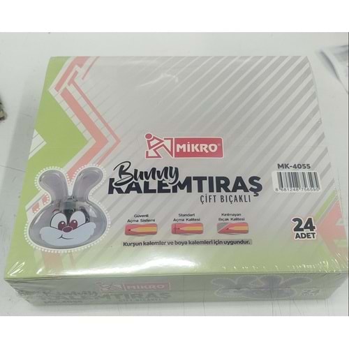 MİKRO MK-4055 BUNNY KALEMTRAŞ *24