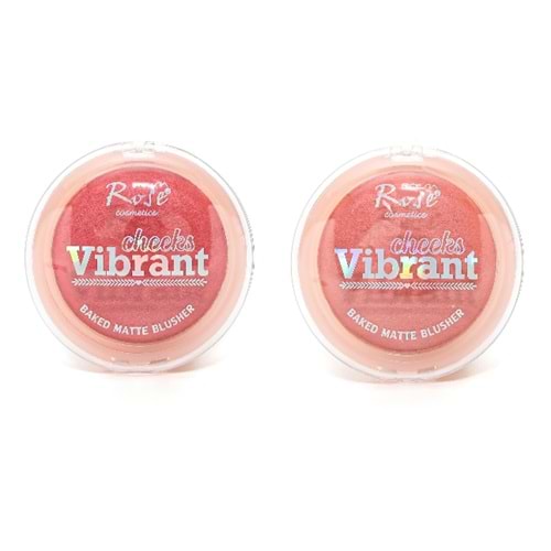 ROSE CHEEKS VİBRANT MAT ALIK R6060 *24
