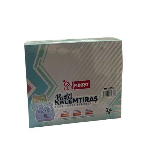MİKRO MK-4035 PASTEL KALEMTRAŞ *24