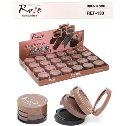 ROSE 3 LÜ KAŞ FARI REF-130 *24