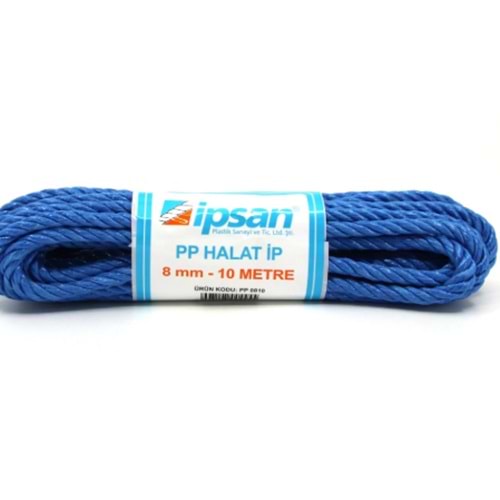 İPSAN PP HALAT İP 8MM-10MT PP-0810