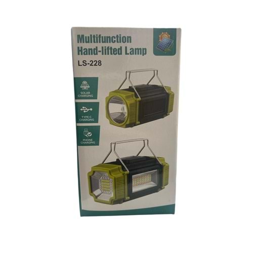 MULTİFUNCTİON KAMP FENER LS-228