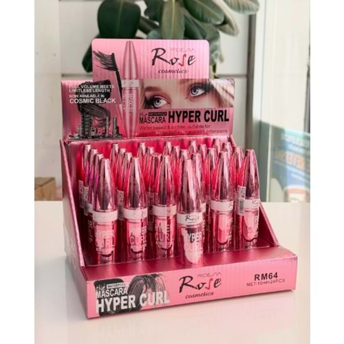 ROSE HYPER CURL MASKARA RM64 *24