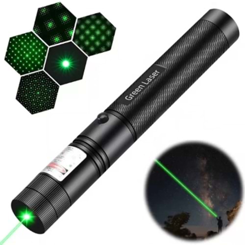 YF 5 Lİ GREEN LAZER POINTER YF-J02 1280 *100
