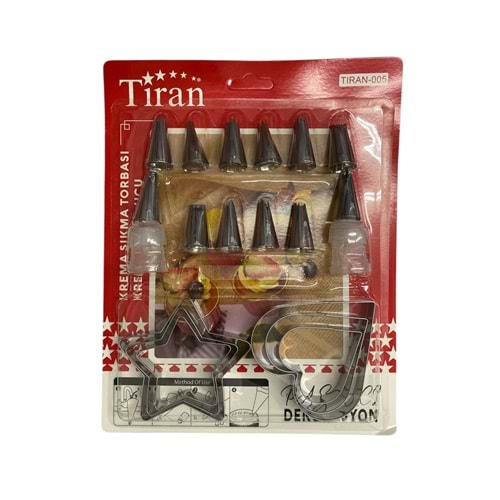 TİRAN KURABİYE KALIBI TİRAN-005 *36 *144