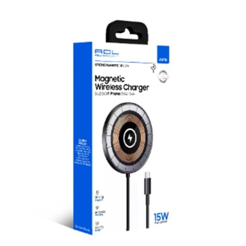 ACL MAGNETİC WİRELLES ŞARJ ALETİ TYPE-C AW16 *10