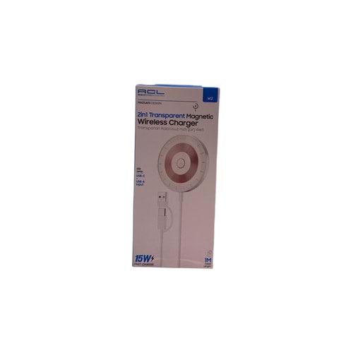 ACL USB MAGNETİC WİRELESS ŞARJ ALETİ W2 *10