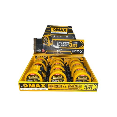 DMAX 5*19MM ŞERİT METRE DMX-4746 *12