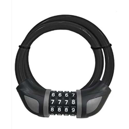 DMAX ŞİFRELİ BİSİKLET KİLİDİ DMX-4637 *120
