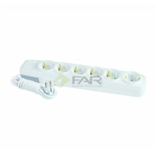 FAR F509C 6LI GRUP PRİZ 5M 4491 *48