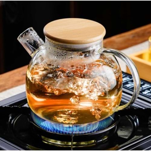 TİRAN 1500 ML CAM DEMLİK TİRAN-470 *36