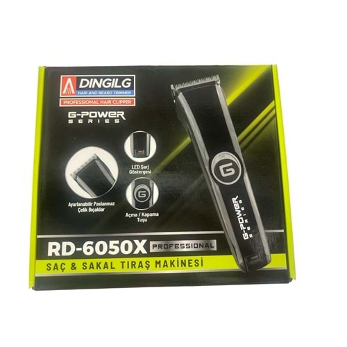 DINGILG SAÇ SAKAL MAKİNESİ RD-6050X *48