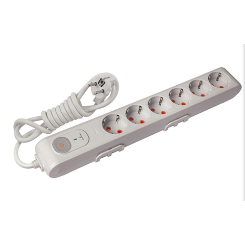 VİKO 6 LI 3 MT TOPRAKLI PRİZ 9344 *12