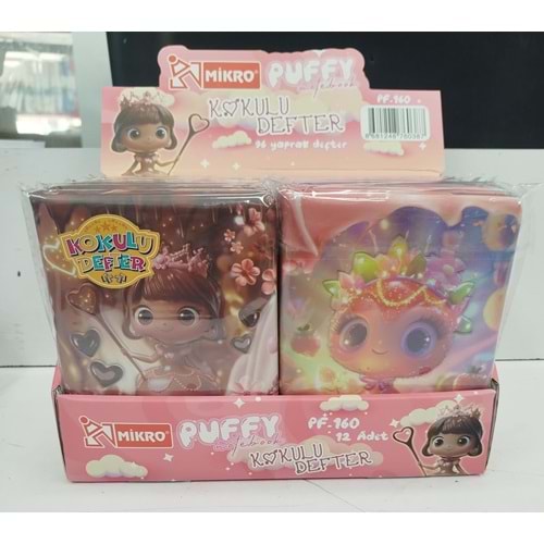 MİKRO PUFFY KOKULU DEFTER PF-160 *12