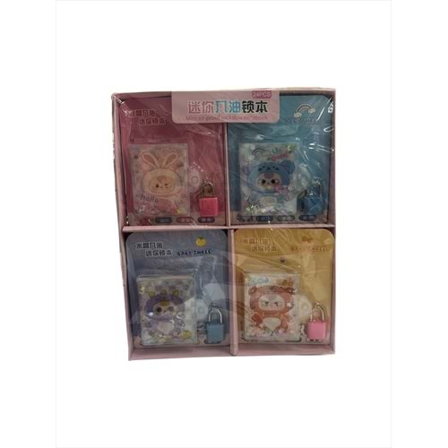 ÇINAR-310 KİLİTLİ SULU DEFTER *24