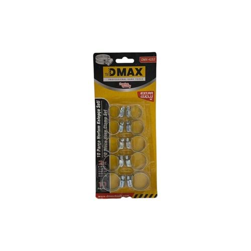 DMAX 10 LU HORTUM KELEPÇESİ DMX-4152