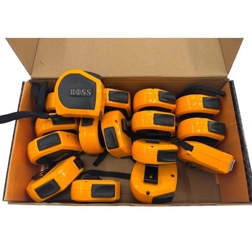 BOSS ŞERİT METRE ÇELİK 16MM*3M 63MM BOSS-84371 *16