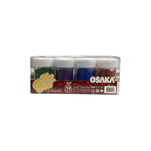 OSAKA OTS-212 RENKLİ TOZ SİM 20 GR *12