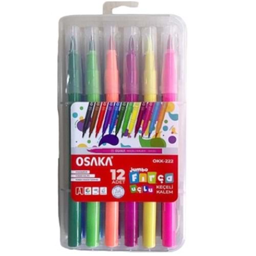 OSAKA OKK-222 JUMBO KEÇELİ KALEM *12