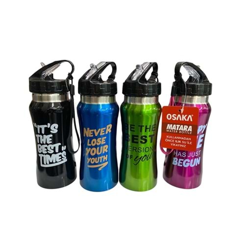 OSAKA OM-533 ÇELİK MATARA 500 ML *12