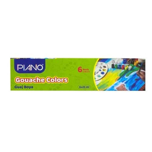 PİANO GUAJ BOYA 6 RENK 536780 9568 *72