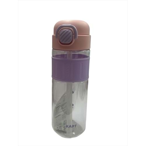MH PLASTİK ŞEFFAF MATARA MB-2418 *120