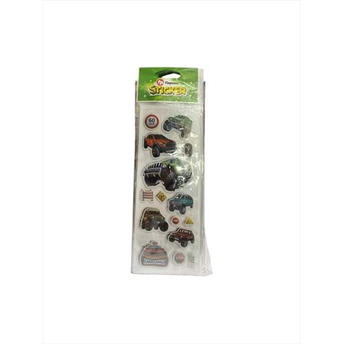 FİXPOİNT KARIŞI DESEN STICKER P-2663 *12
