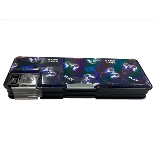 FİXPOİNT PLASTİK ÇİFT KATLI KALEMLİK P-3363 *24