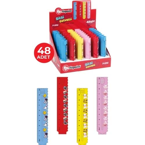 FİXPOİNT CETVELLİ SİLGİ P-1390 *48
