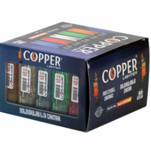 COPPER TAŞLI ÇAKMAK CT-100 0017 50Lİ *20