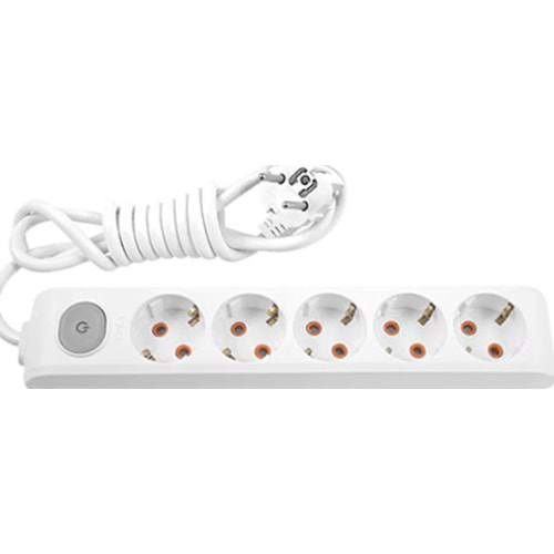 VİKO 3 MT 5 Lİ ANAHTARLI PRİZ 9894