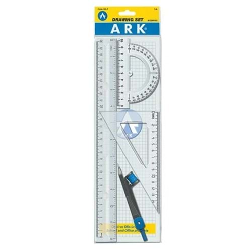 ARK PERGELLİ ÇİZİM SETİ 4 PRÇ KOD: 025-9 *20